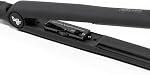 L'ANGE HAIR Aplatir Ceramic Flat Iron Hair Straightener | Adjustable Temp Dual Voltage Hair Straightening Iron with Tourmaline-Infused Flat | Best 1 Inch Flat Iron to Ease Frizz | Blush (Black)