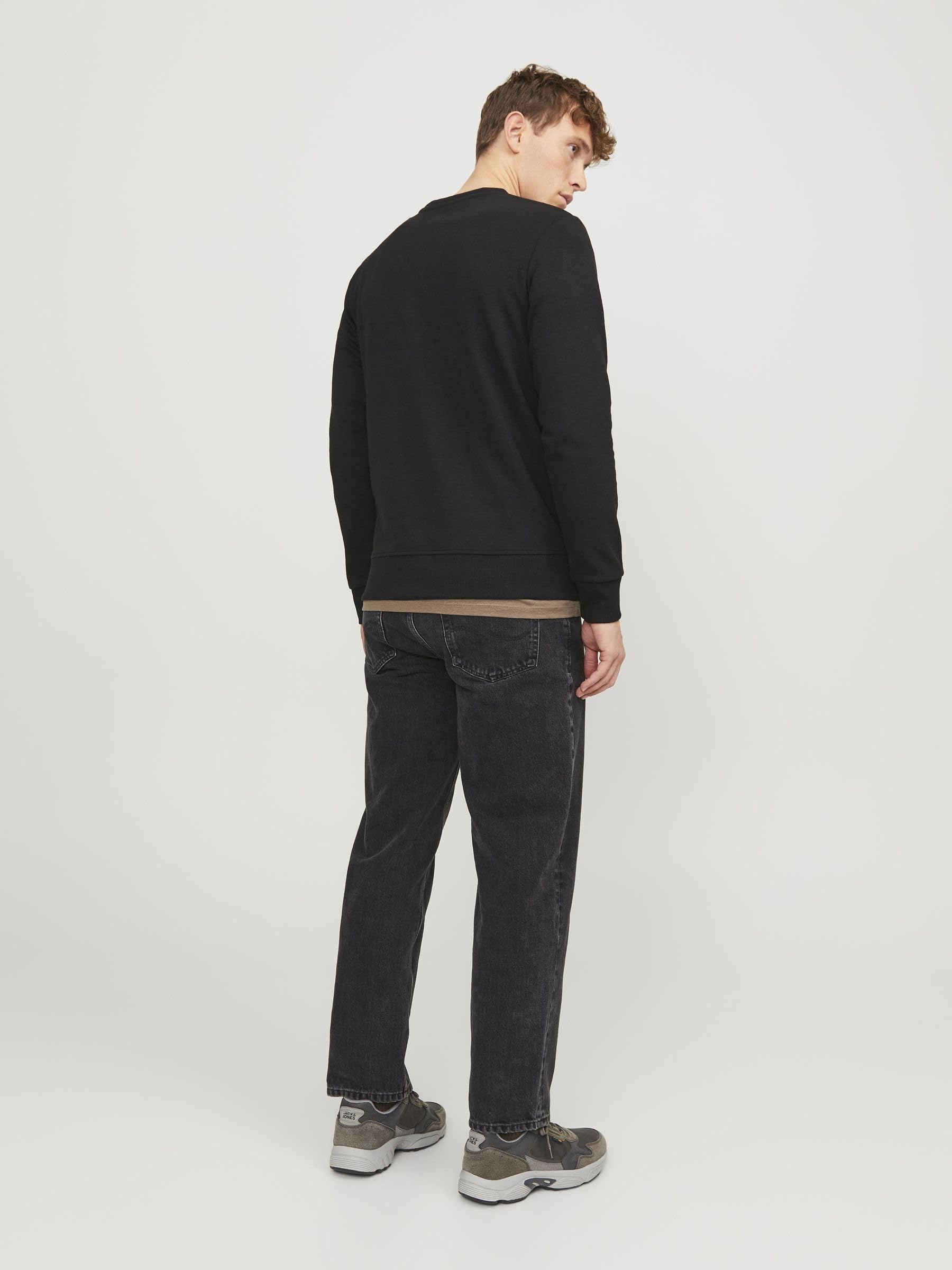 JACK & JONES Crew Neck Sweatshirt Plain Crew Neck Sweatshirt