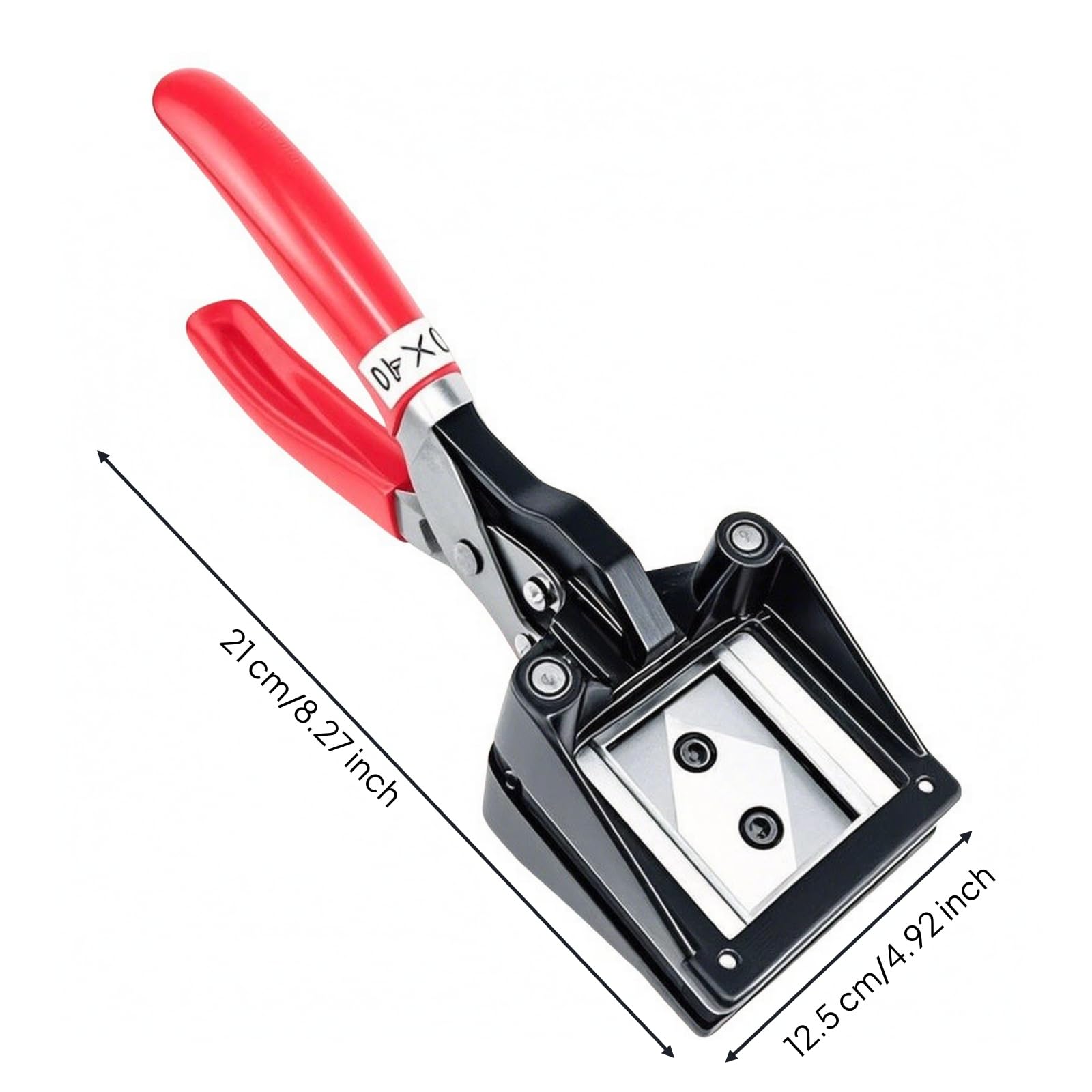 Fustellatrice per Fototessere | Facile da Usare, Taglierina per Fototessere, Portatile, Taglierina Carta D'identità, Ufficio, Casa