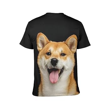 Amazon.co.jp: メンズ Tシャツ 柴犬 いぬ 犬柄 半袖 大きい