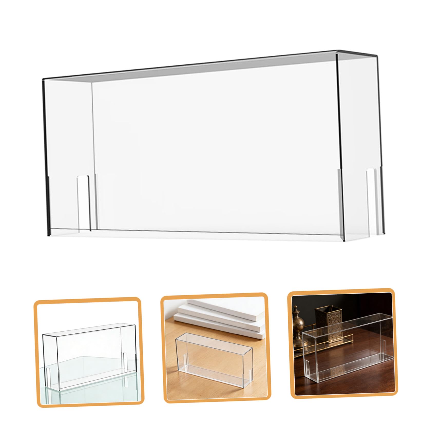 Caja Protectora Tapa Antipolvo Caja Transparente para Consola Switch Estuche de Cubierta Transparente para Almacenamiento y Protección el Hogar