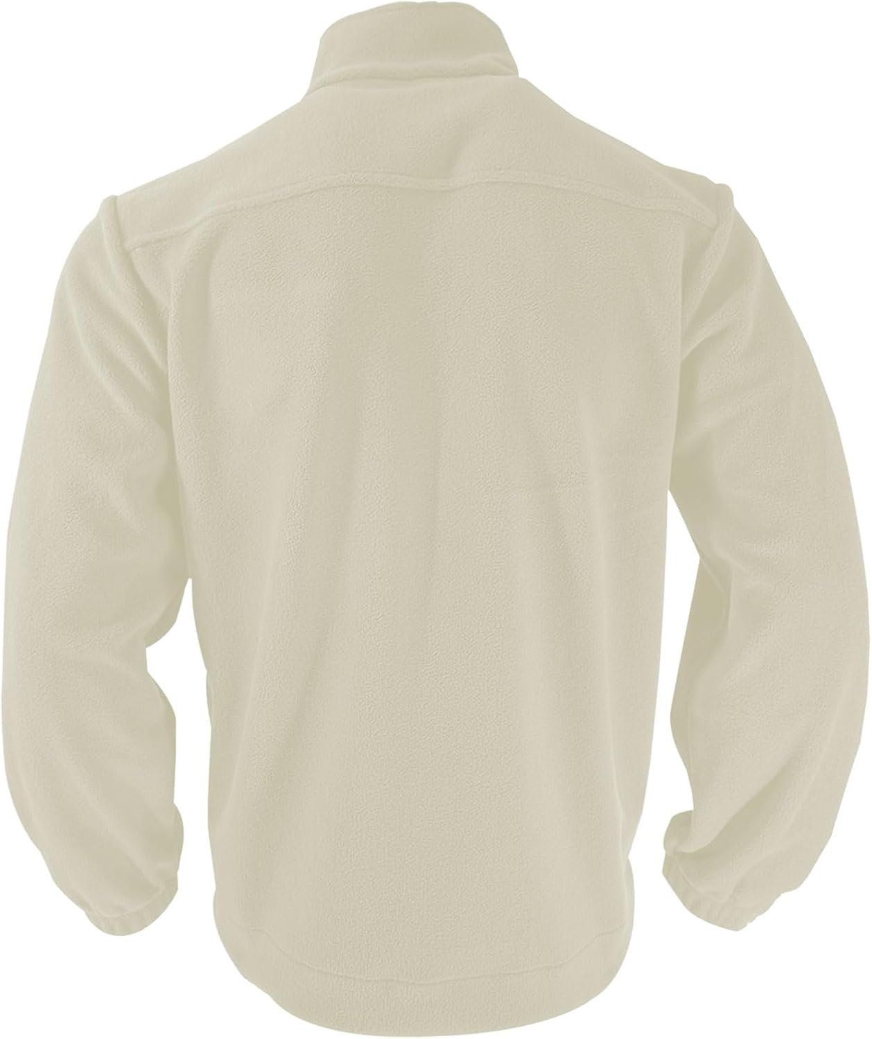 ZOCANIA Men's Fleece Zip Jacket Long Sleeve Casual Outdoor Warm Fall Winter Coat for Men with Zipper Pocket
