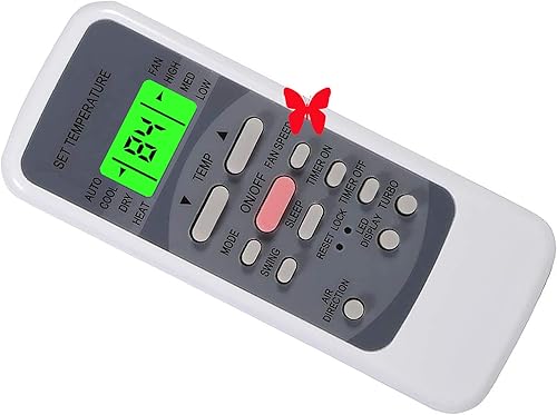 Mando a distancia de repuesto para condensador de aire MRCOOL RG57A6/BGEFU1 A-18-HP-C-230B A-24-HP-WMAH-230B A-12-HP-230B