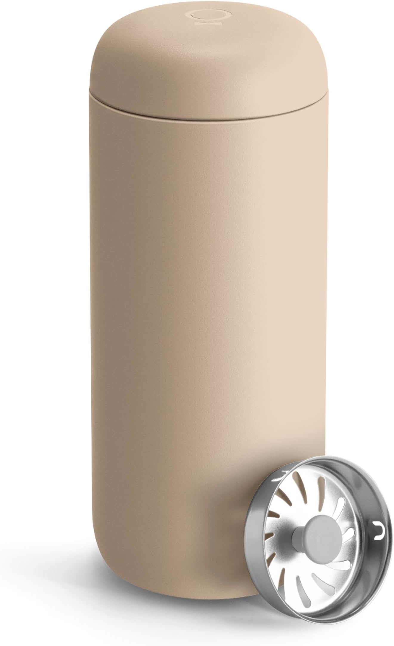 16 oz Carter Move Travel Mug - Vacuum-Insulated Stainless Steel Travel Coffee Mug - Coffee Tumbler with Ceramic Interior and Splash Guard - Sand Dune