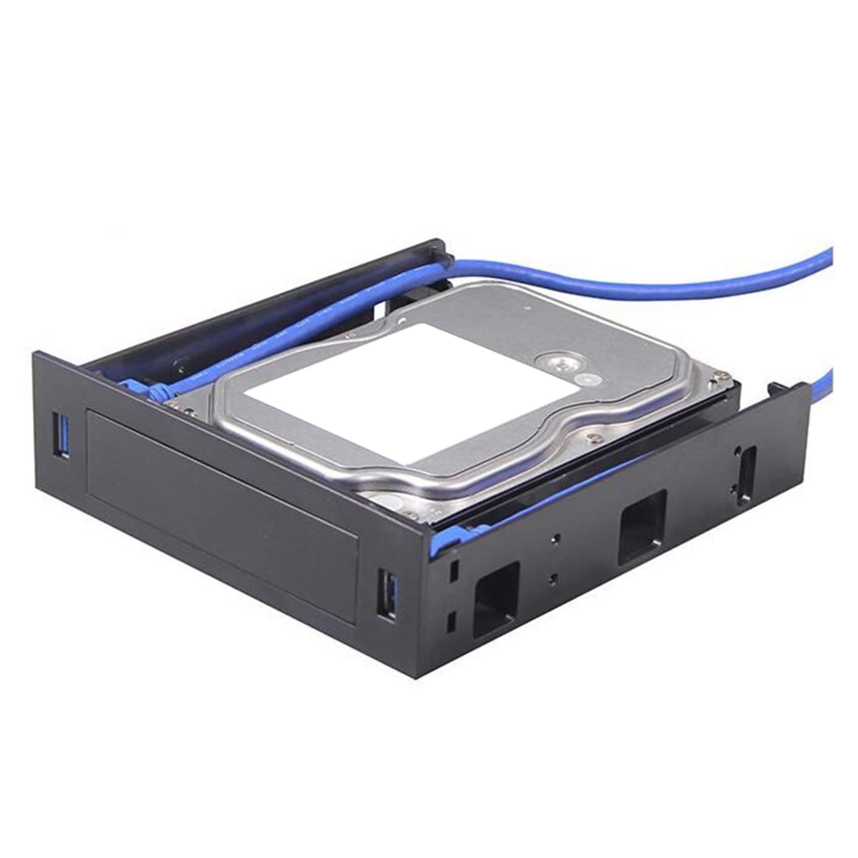 8 sztuk 2 x USB 3.0 osłona przednia z urządzeniem 3,5/HDD lub 2,5 SSD/HDD na dysku 5,25 do uchwytu na napęd optyczny