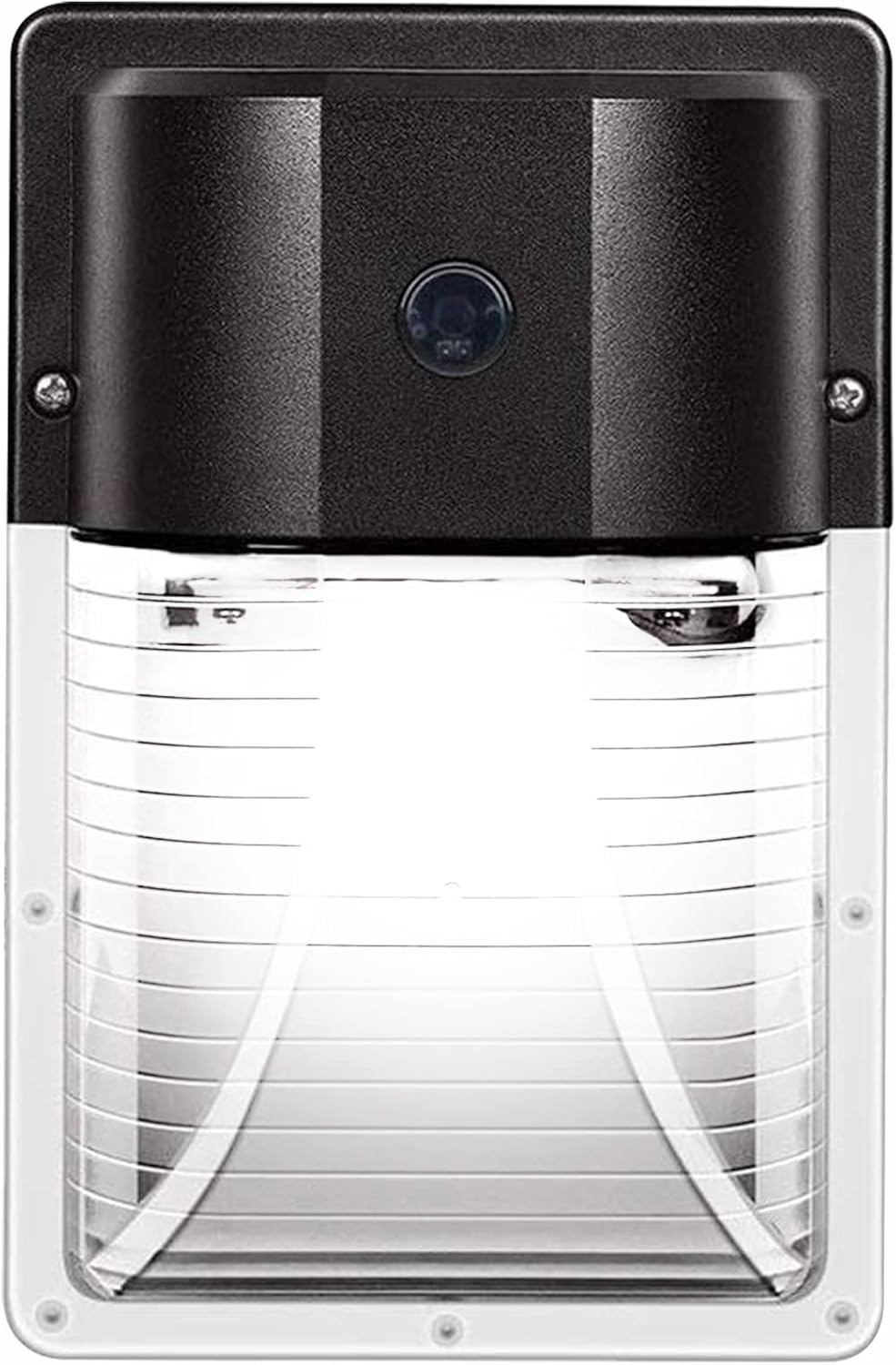 CINOTON 13W LED Wall Pack Light with Dusk to Dawn Sensor, 1600LM[100-277Vac/100W HID/HPS Equiv.] IP65 Waterproof Outdoor Security Flood Lighting for Garage Warehouse Garden Patio 5000K-Daylight 1 Pack