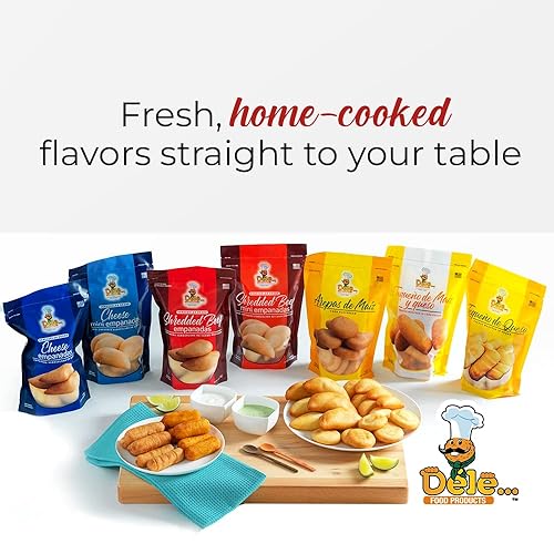 Miniatura 7 de DELE FOODS - Carne de res rallada con salsa, auténtica receta venezolana, congelada y precocinada, lista para calentar y servir, 1.2 libras