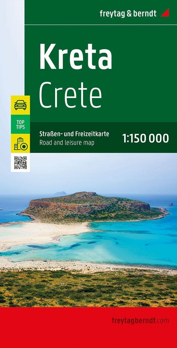 Crete Road and Leisure Map 1:150,000: Mit Infoguide, Top Tips