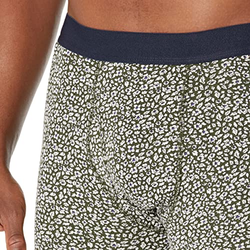 Image of Amazon Essentials Men's Breathable Cotton Boxer Briefs, Tag-Free, Pack of 5