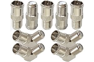 Right Angle Quick Connect Coax Cable Connectors