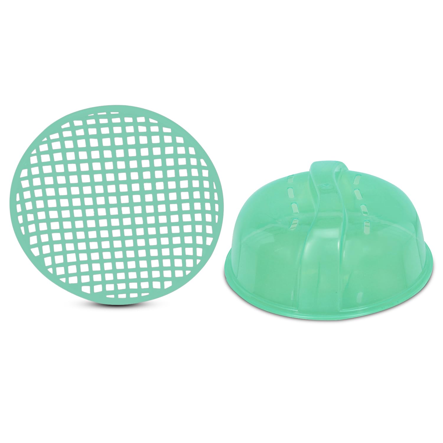 Microwave Food Cover with Easy Grip Handle -3 Microwave Food Cover with Easy Grip Handle -3