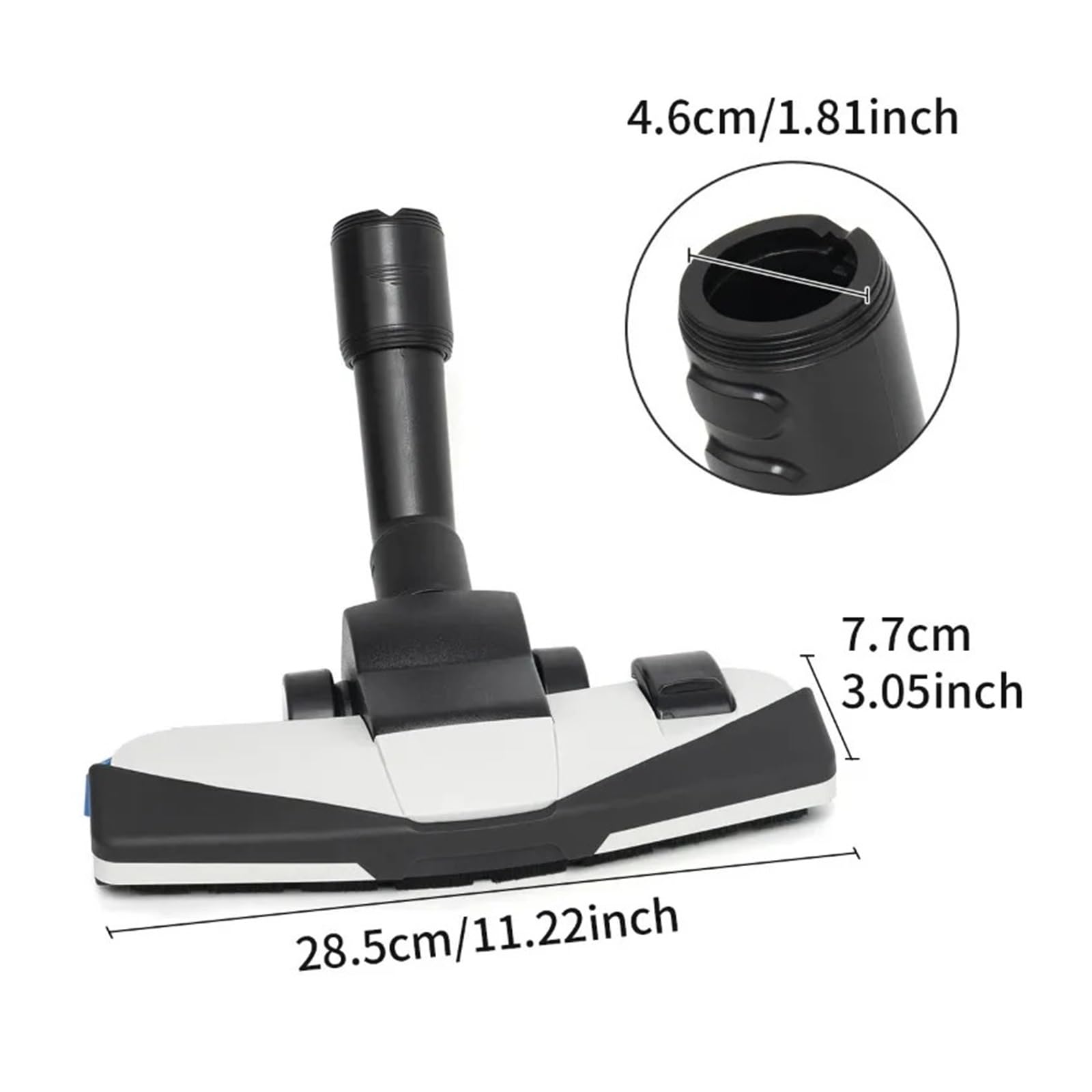 Cabezal de Cepillo for Pisos de Repuesto de la Serie: Boquilla de Doble Uso 2 en 1 | Compatible con Philips, FC9735/34/32/30/FC9515.