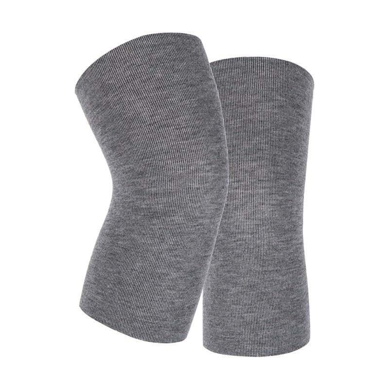 Lambskin Thick Knee Protection Winter Warmers for Both Men Women with Anti Slip Properties