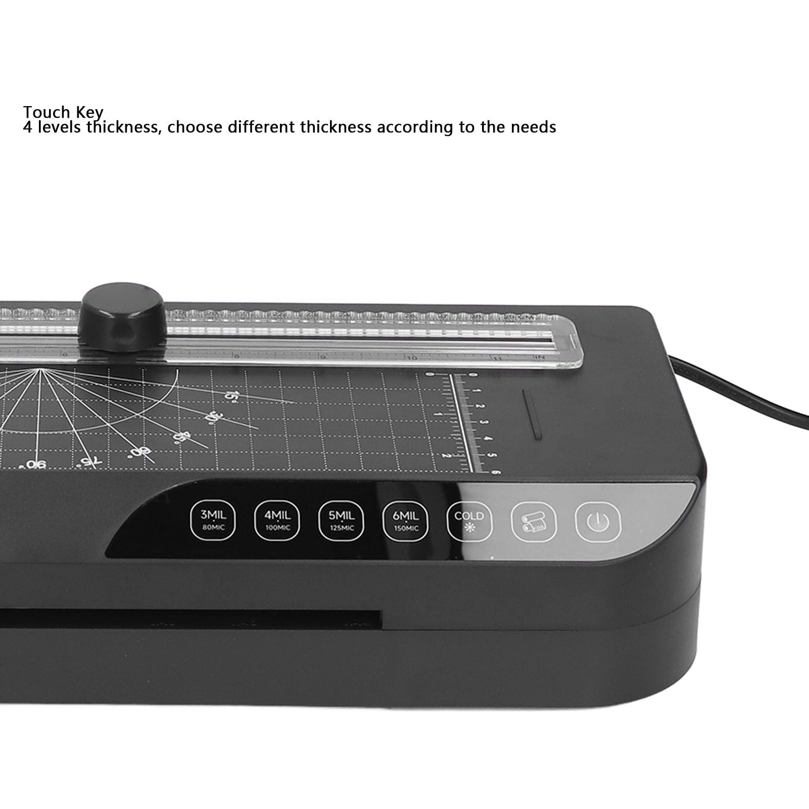 Szybki Kwarcowy Laminator Drutowy z Kluczem do Usuwania Folii, prędkość 320 Mm/min dla Formatu A4 i Poniżej, Niski Poziom Hałasu, Wszechstronny do Laminowania na Zimno i na