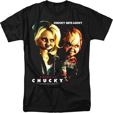 Bride Chucky Gets Lucky T-Shirt 