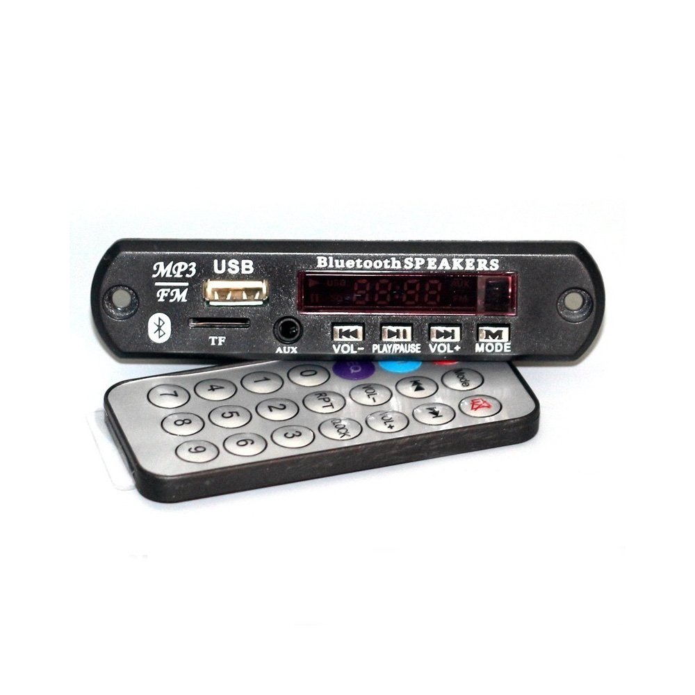 12 V Bluetooth Senza Perdita Ape Decoder Board Supporto WAV Player MP3 Modulo FM Chiamate A Vivavoce U Disk SD