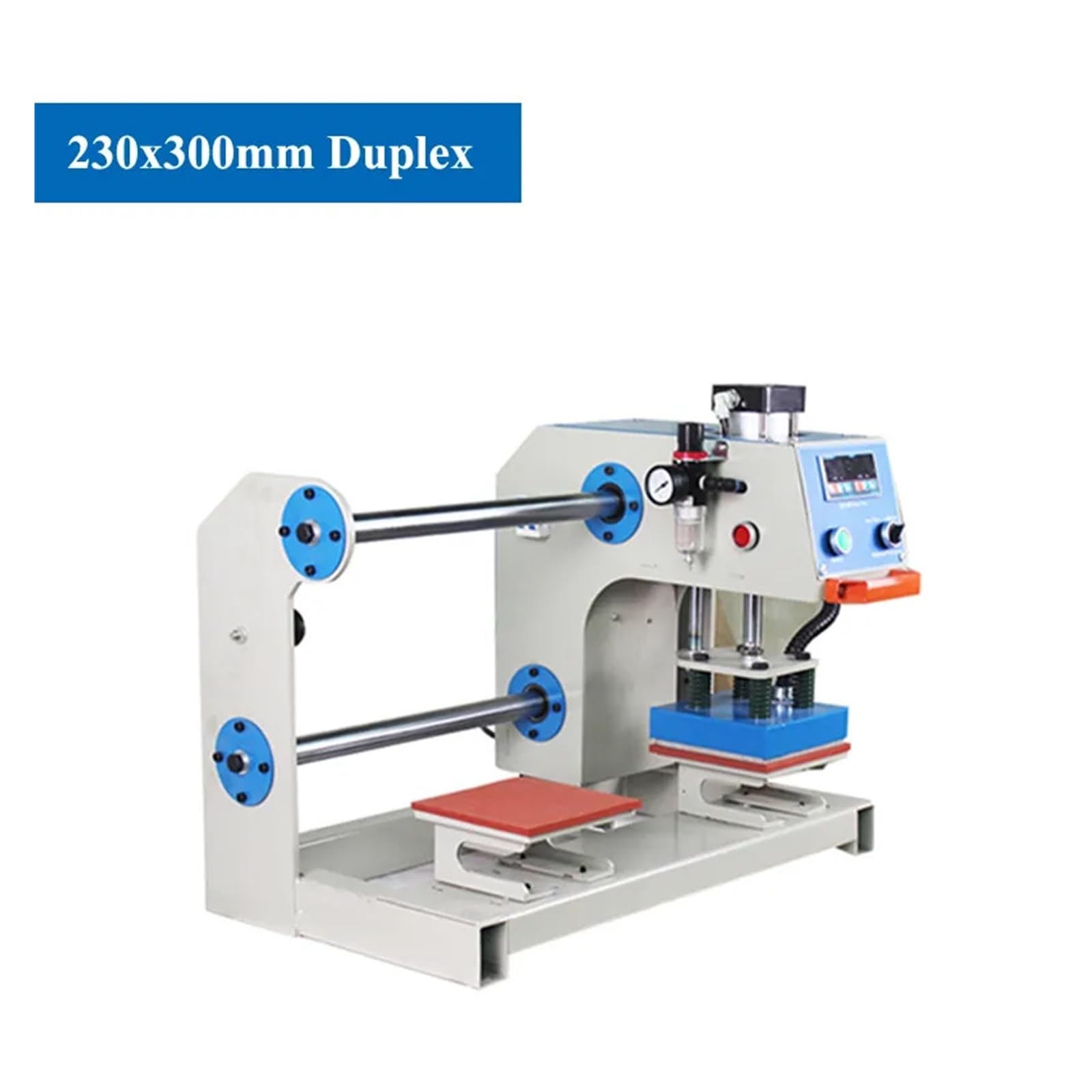 Dwupozycyjna drukarka etykiet Prasa termiczna, koszulka termotransferowa do sublimacji Kieszonkowa skarpetka Drukarka do samodzielnego montażu Ciągła 1000 W(230x300mm Duplex)