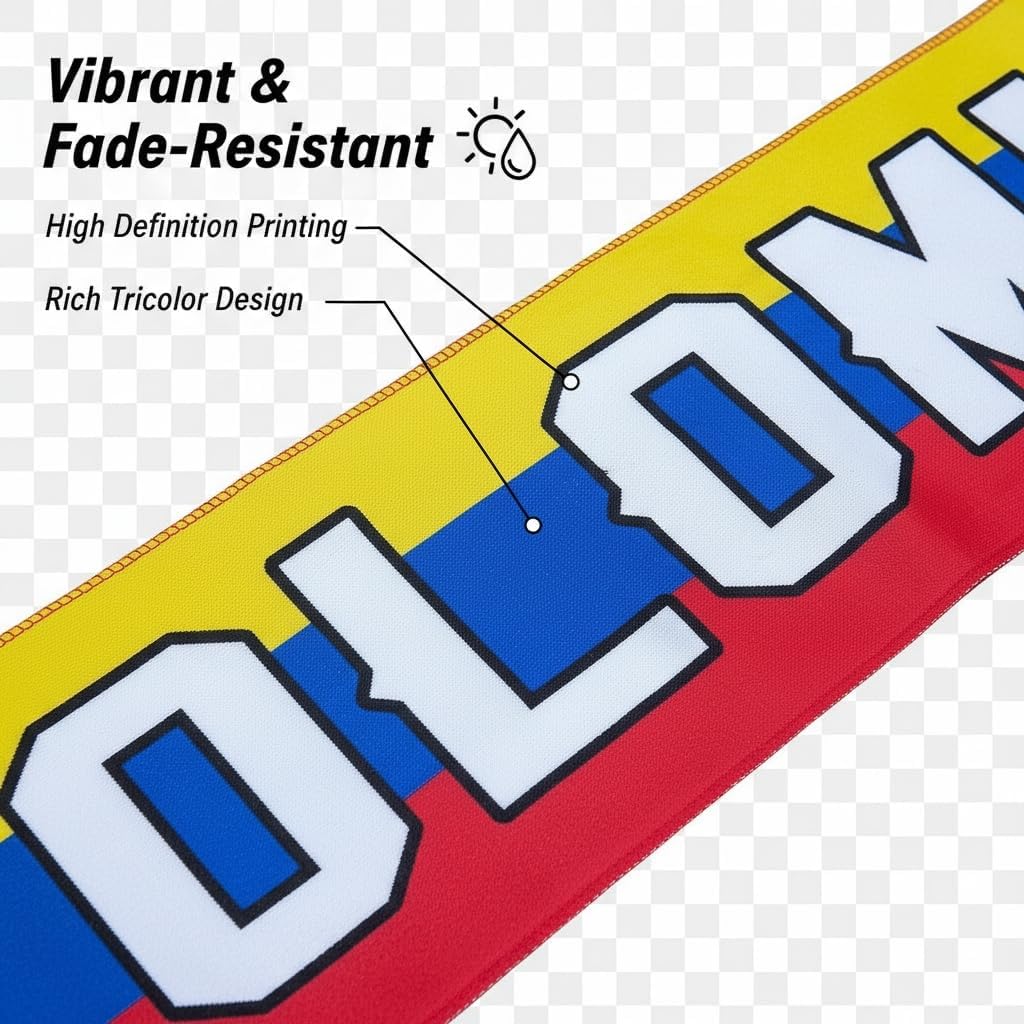 60 National Team Soccer Scarves 2-Pack image 2