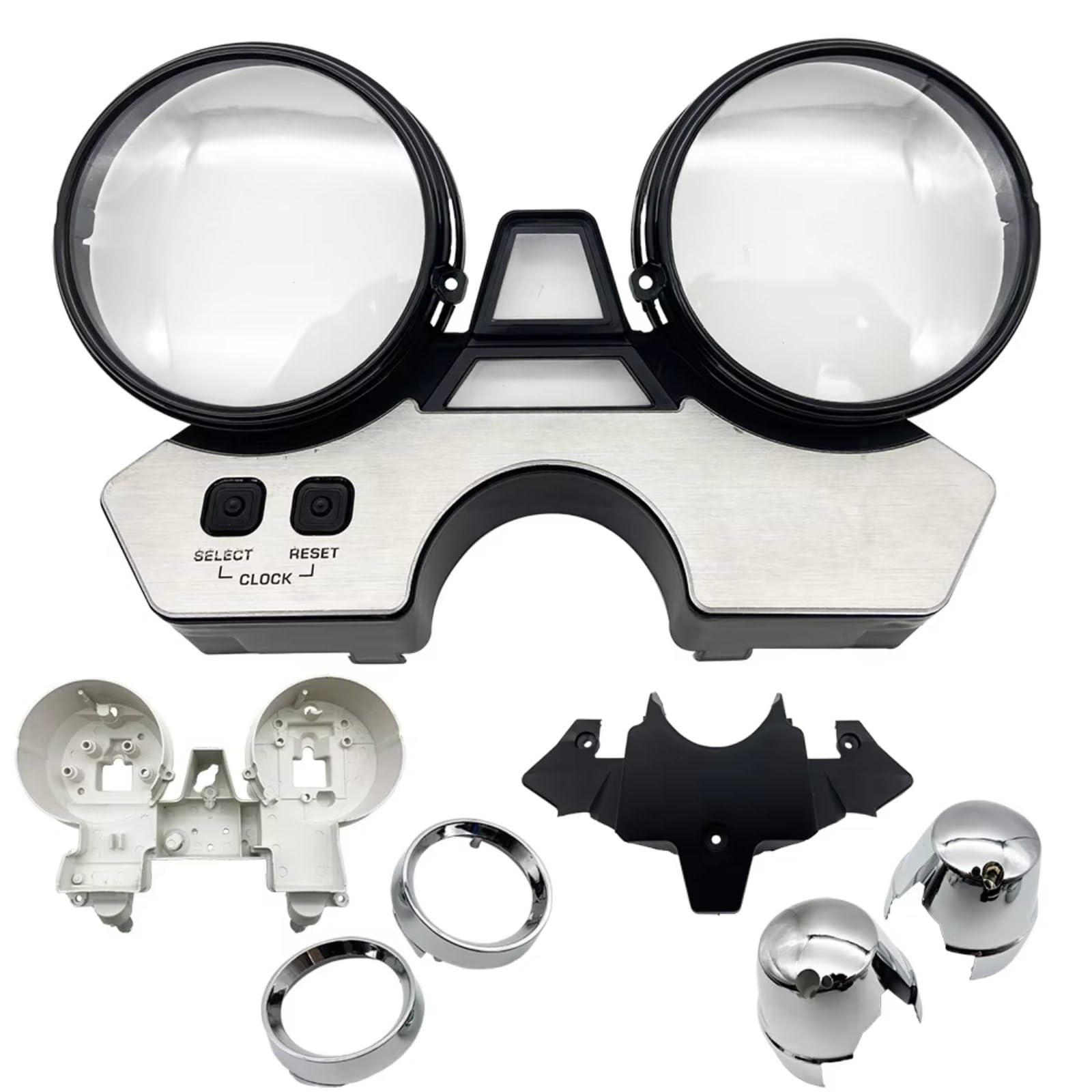 Tachimetro Cassa Compatibile Con Yamaha Per XJR1300 1998 1999 2000 2001 2002 Orologio Misuratore Motocicletta Strumenti Contachilometri Tachimetro Coperchio Della Scatola Alloggiamento