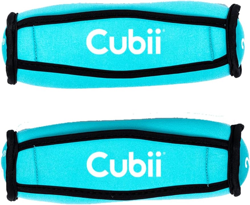 Cubii Comfii - Two 2lb Soft Dumbbell Set Hand Weights Set For Walking and Low Impact Workouts for Women, Men and Seniors