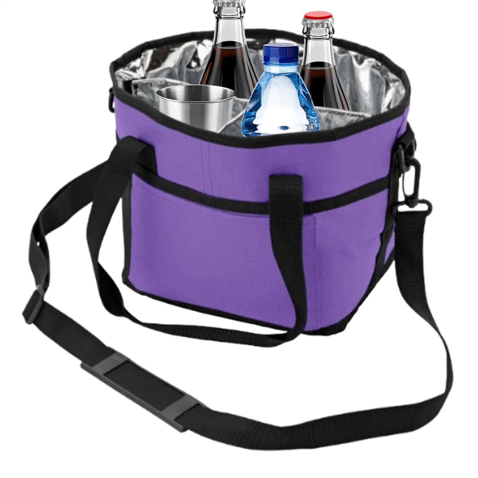 Sacoche bouteille d'eau résistante avec bandoulière pour marche et fitness