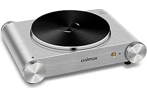 CUSIMAX Electric Burner: Heavy Duty Single Burner for Unparalleled Cooking