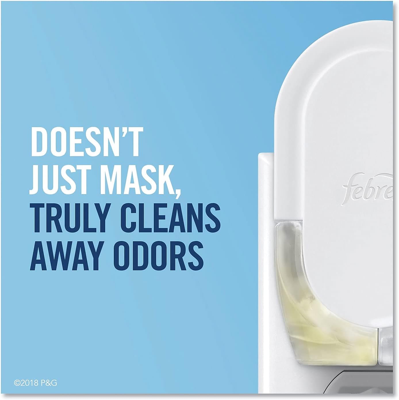 Febreze 74901 Plug Air Freshener Refills, Linen And Sky, 0.87 Oz, 6/Carton