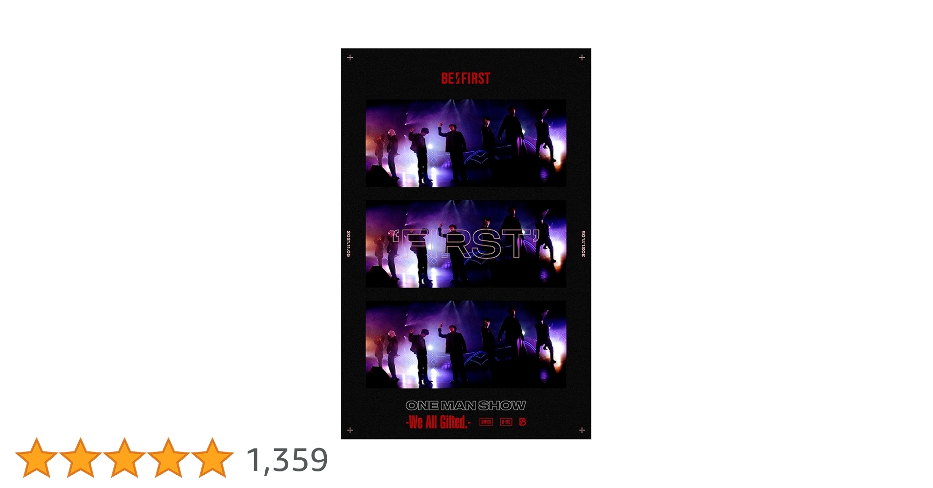 ミュージック BE:FIRST 1st One Man DVD WeAllGifted. ミュージック BE:FIRST 1st One Man DVD WeAllGifted. FIRST