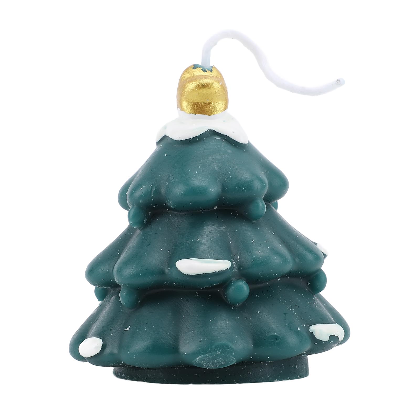 Muiltvoe Xmas Tree Shaped Candle Holiday Scented Candle Soy Wax Aromatherapy Candle for Home Decor with Tree Design for Christmas Party Bedroom Fireplace