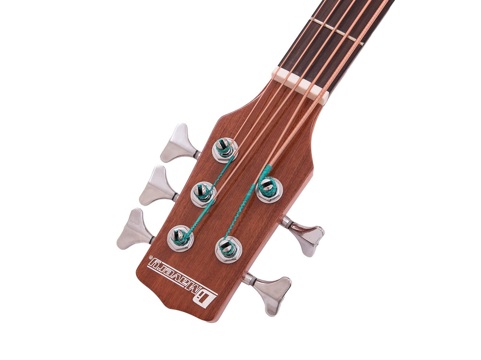 DIMAVERY AB-455 Akustikbass, 5-saitig, natur | Fünfsaitiger Akustikbass mit Tonabnehmer