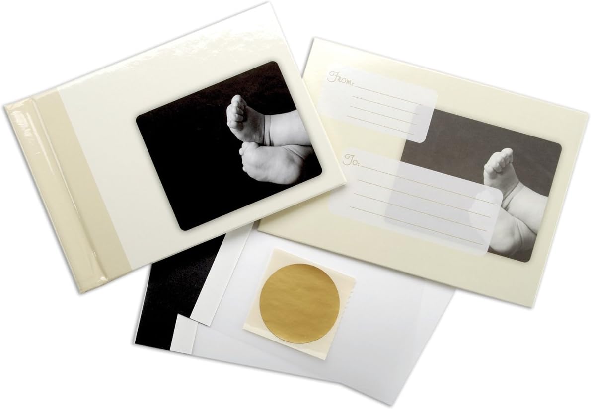 MyBook Collection 4x6 PhotoBook Album w/Envelope: Baby Feet