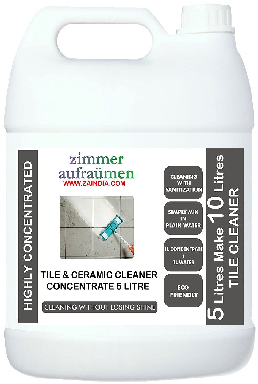 Zimmer Aufraumen 5 Lit HEAVY DUTY BATHROOM TILE CLEANER CONCENTRATE-For ...