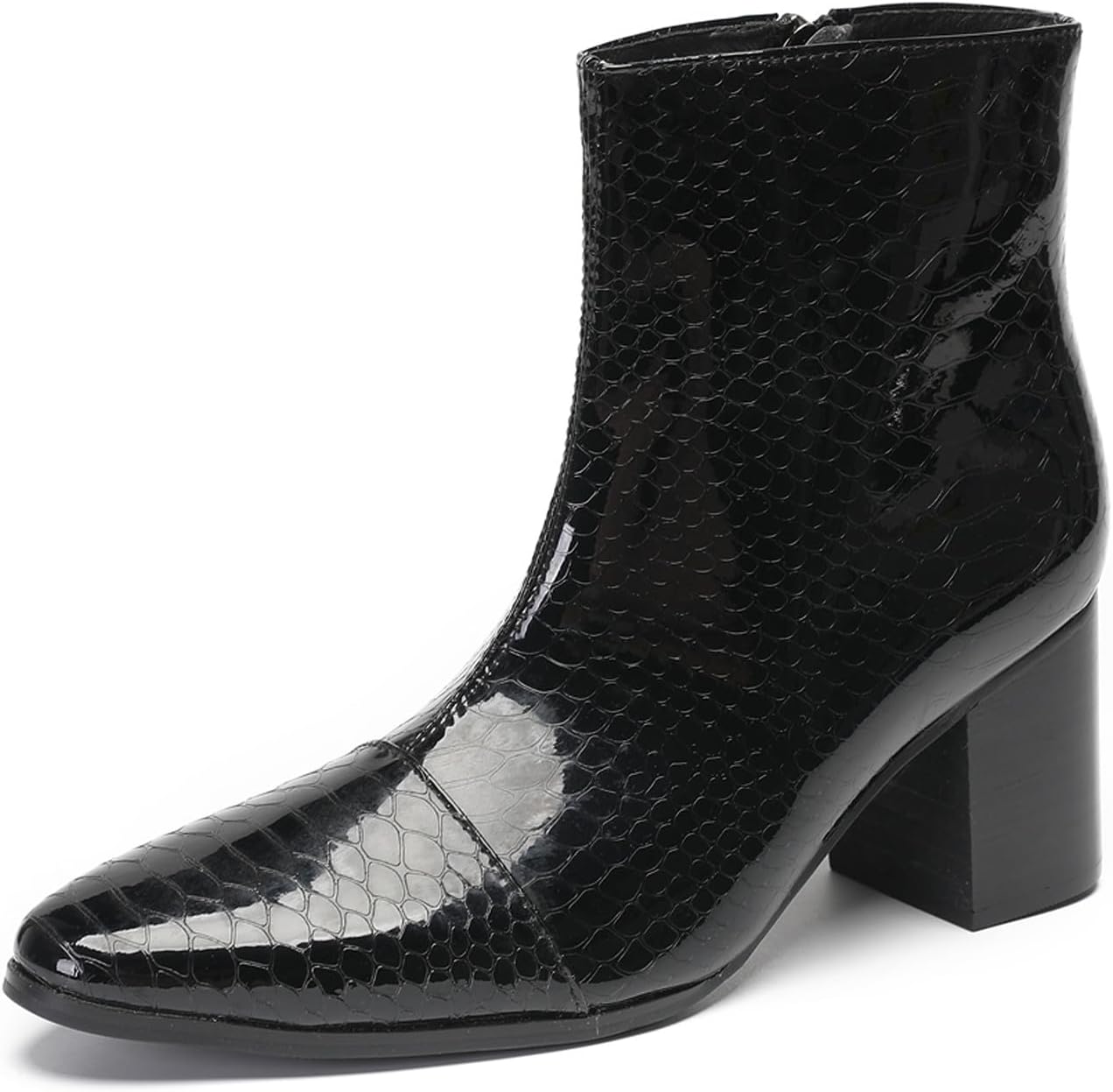 Amazon.com | Santimon Mens Boots Dress Casual Chelsea Boots