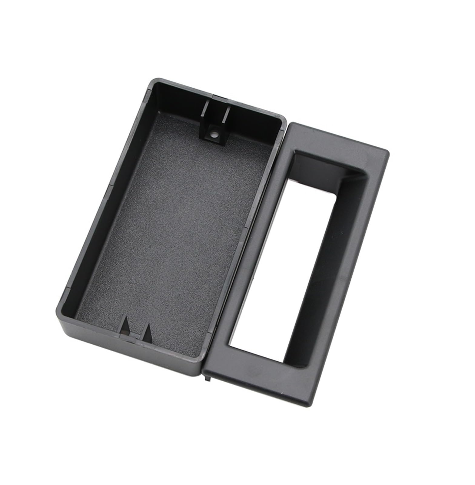Poignée dissimulée plastique noir LS108 support téléphone encastrable