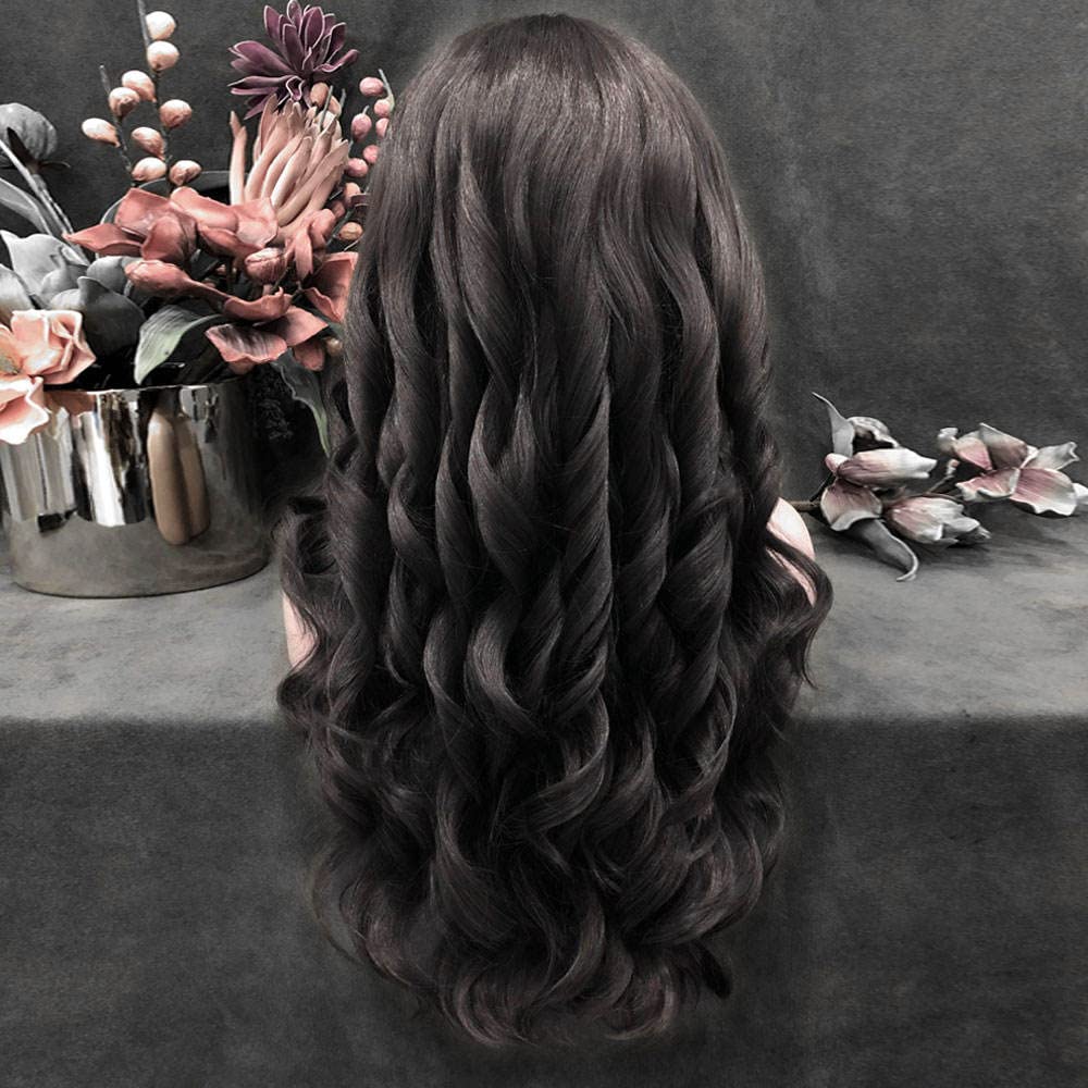 Off black dark brown wig Thick Freepart Wig 2020 Short Black Wigs: 14 Inch Bob Wig Straight Black To Brown  main image 4
