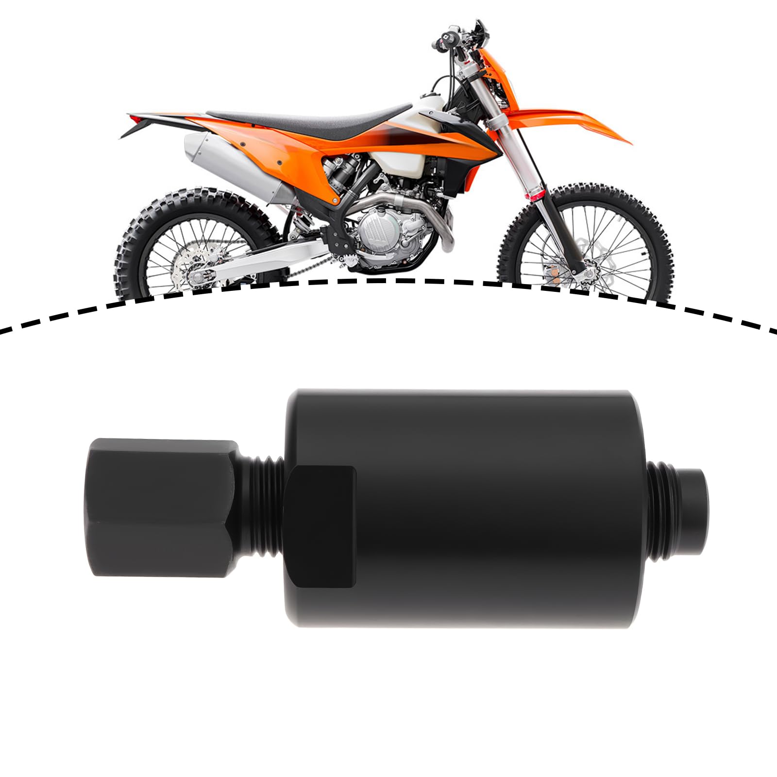 Estrattore Volano M26x1.0 58012009000 Compatibile Con KTM 4T SX-F CF EXC-F 94-11 45,6x32x13mm