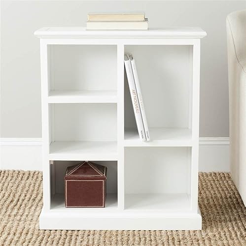 Miniatura 2 de SAFAVIEH Home Collection Maralah - Estantería blanca con 5 estantes (totalmente montada)