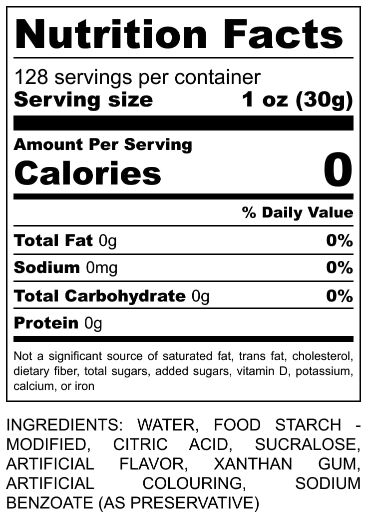 KoldKiss Sugar Free Egg Custard Shaved Ice, Hawaiian Shaved Ice & Snow Cone Syrup - 1 Gallon. Perfect for Parties, Milkshakes, Slushees, and More. Sweetened with Sucralose.