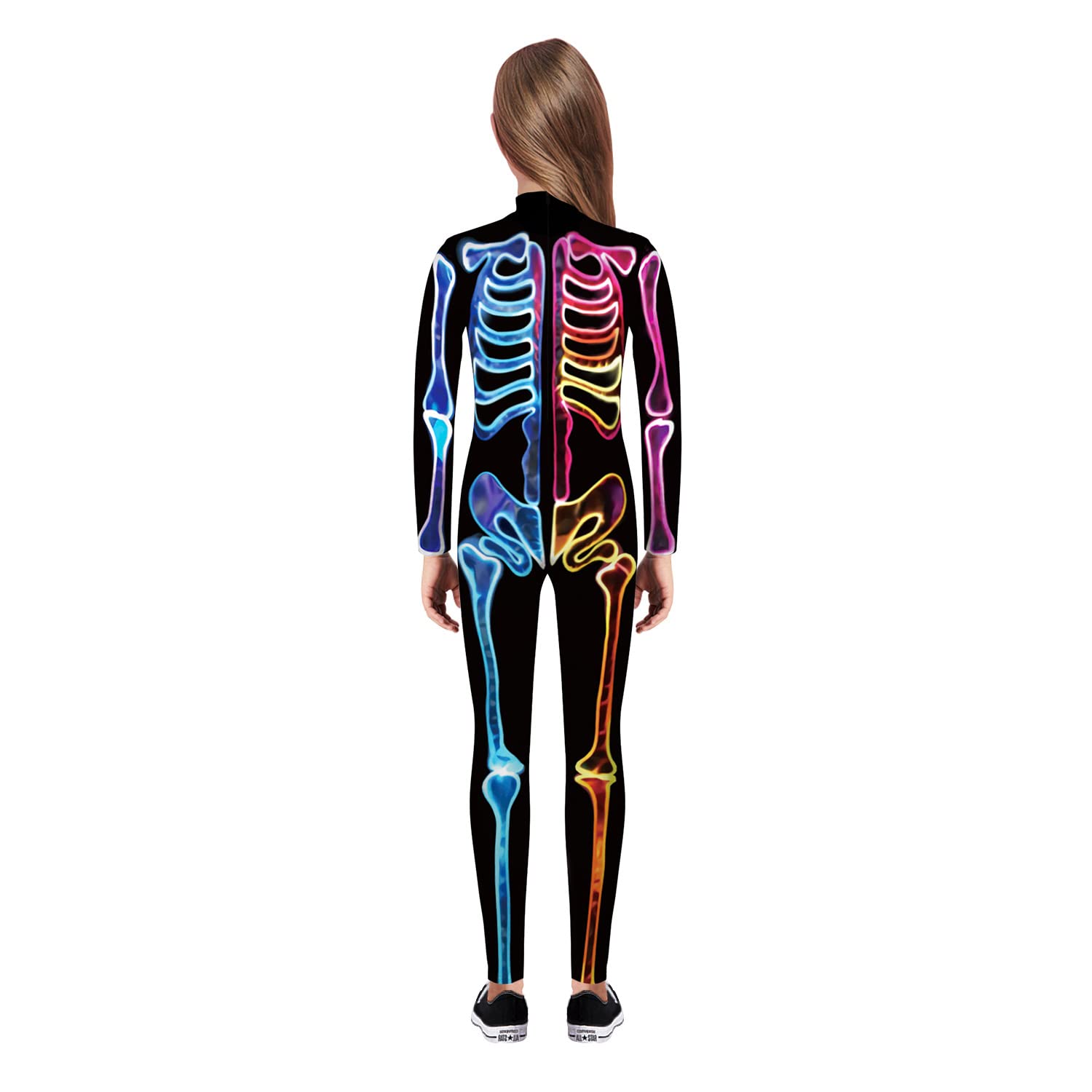 Amazon.co.jp: MTKCNTL ハロウィン コスプレ 全身タイツ 仮装 骸骨 