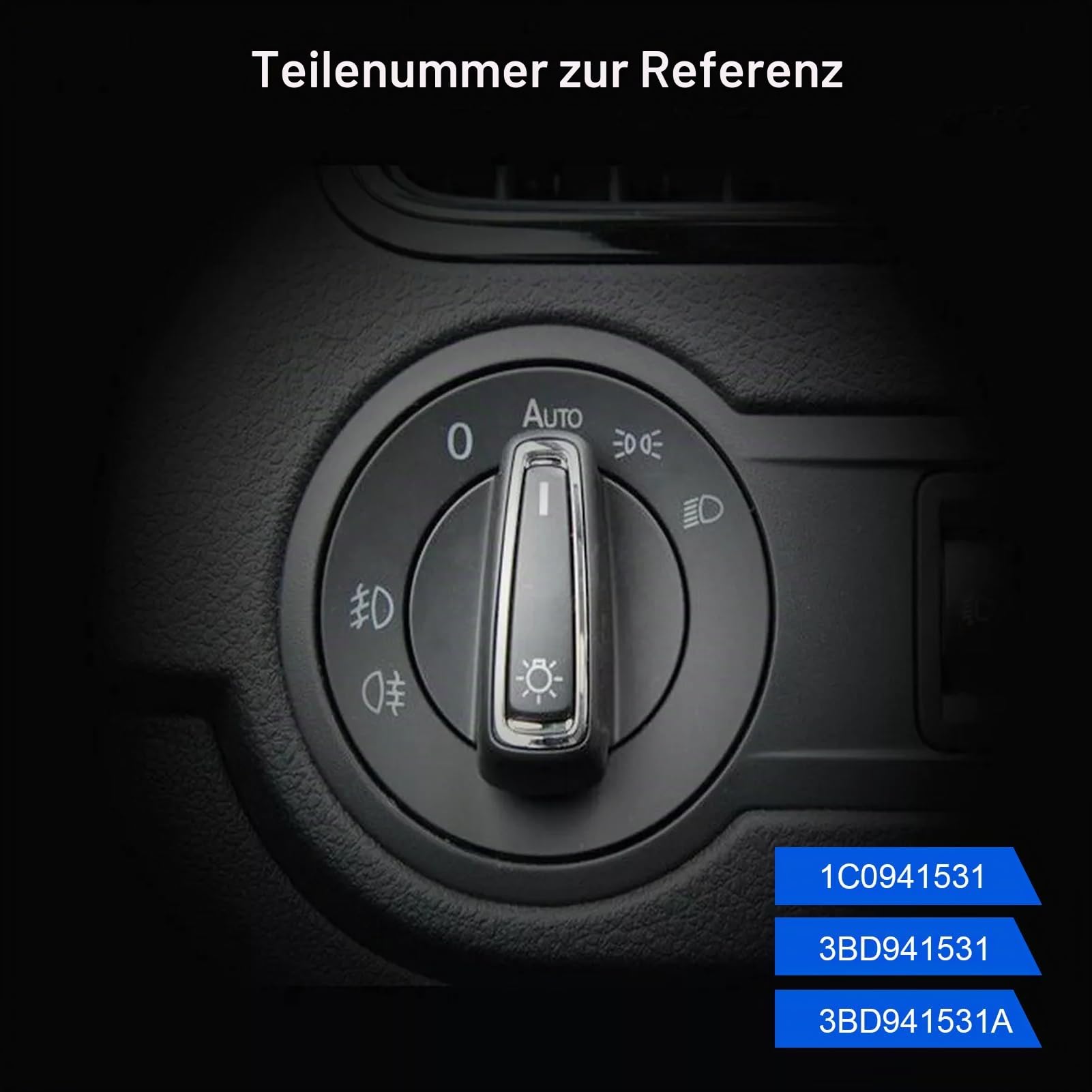 Scheinwerfer-Steuerschalter mit Lichtsensor für MK4, schnelle Reaktion, Batterieschutz, geeignet für 1999–2004