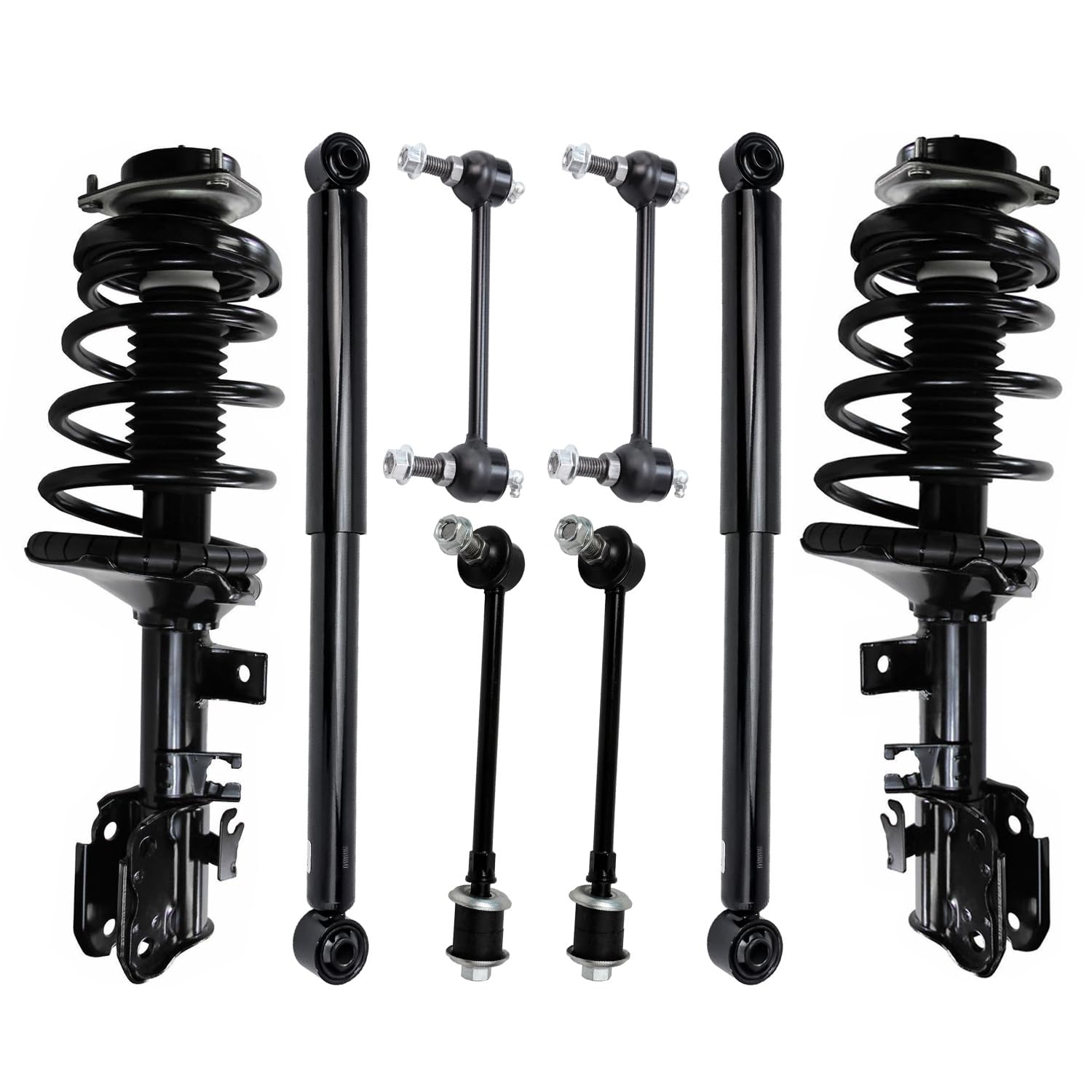 Detroit Axle - AWD 8pc Struts Shocks Suspension Kit for 02-04 Pathfinder