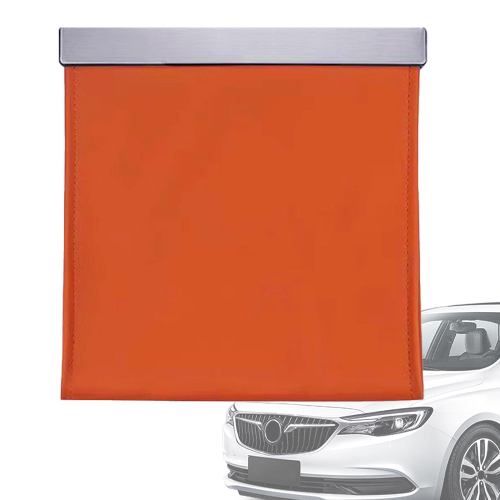 Poubelle Magnétique Pour Voiture – Étanche, Support Sac, Couvercle Magnétique, Pour Habitacle Propre