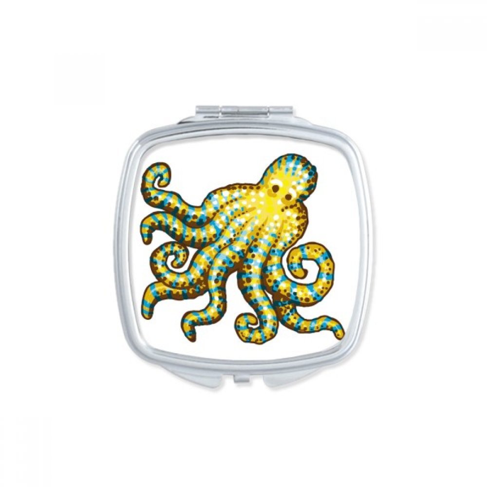 Miroir compact poulpe mignon idée cadeau originale et utile pour anniversaire