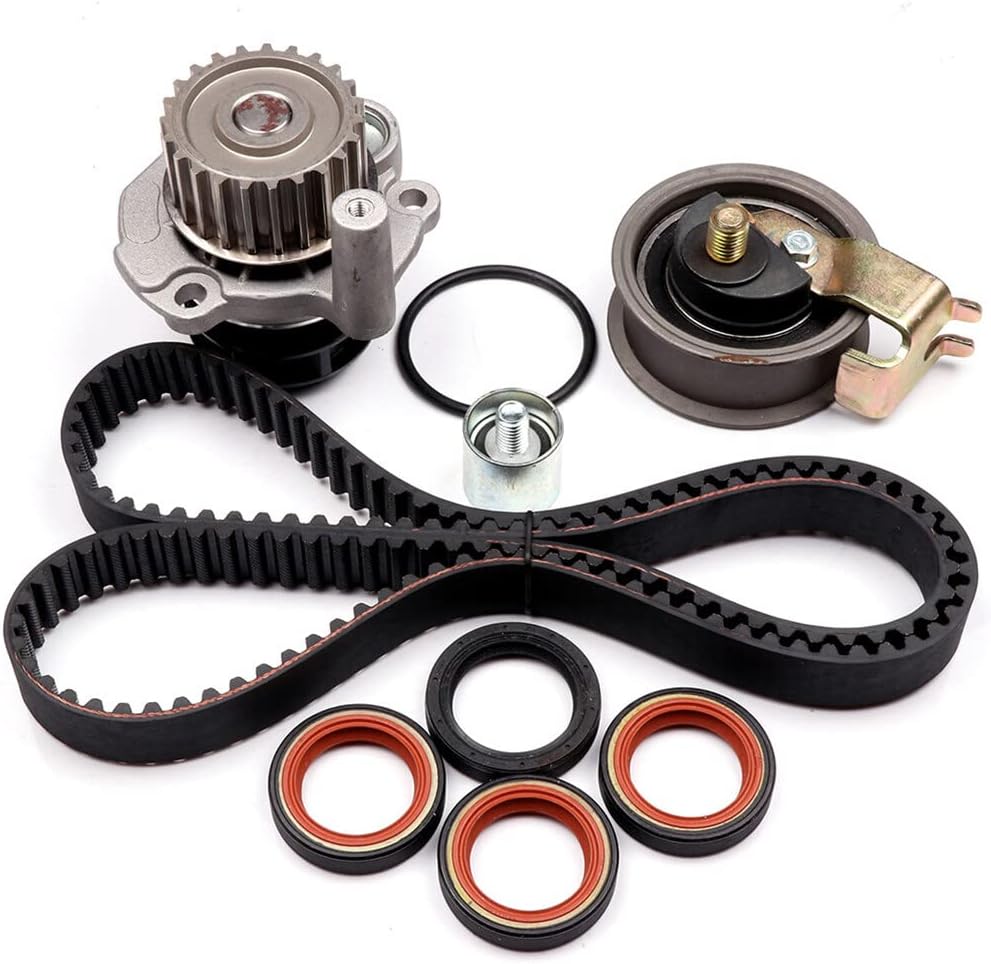 ASAPE TBK360B Timing Belt Kit with Water Pump Fit for 2000-2006 for Audi TT 1.8L 2000-2006 for Audi TT Quattro 1.8L