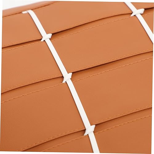 Miniatura 6 de BESTOYARD 3pcs Leather Rope Pillowcase Cream Throw Pillows Farmhouse Throw Pillows Throw Pillows for Bed Throw Pillow Protectors Car Throw Pillow
