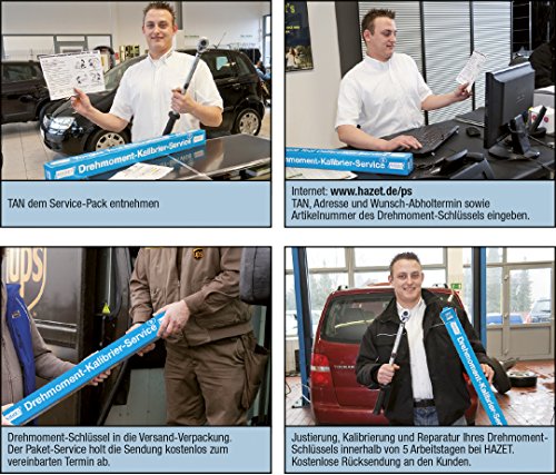 Hazet Drehmoment-Schlüssel-Wartungsservice-Box, SP-10