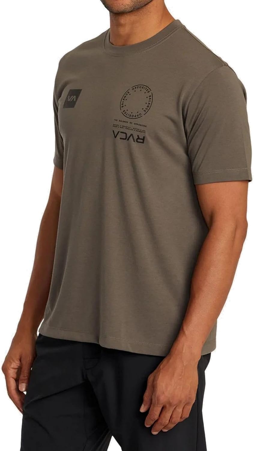 RVCA Men's Va Mark Short Sleeve Tee