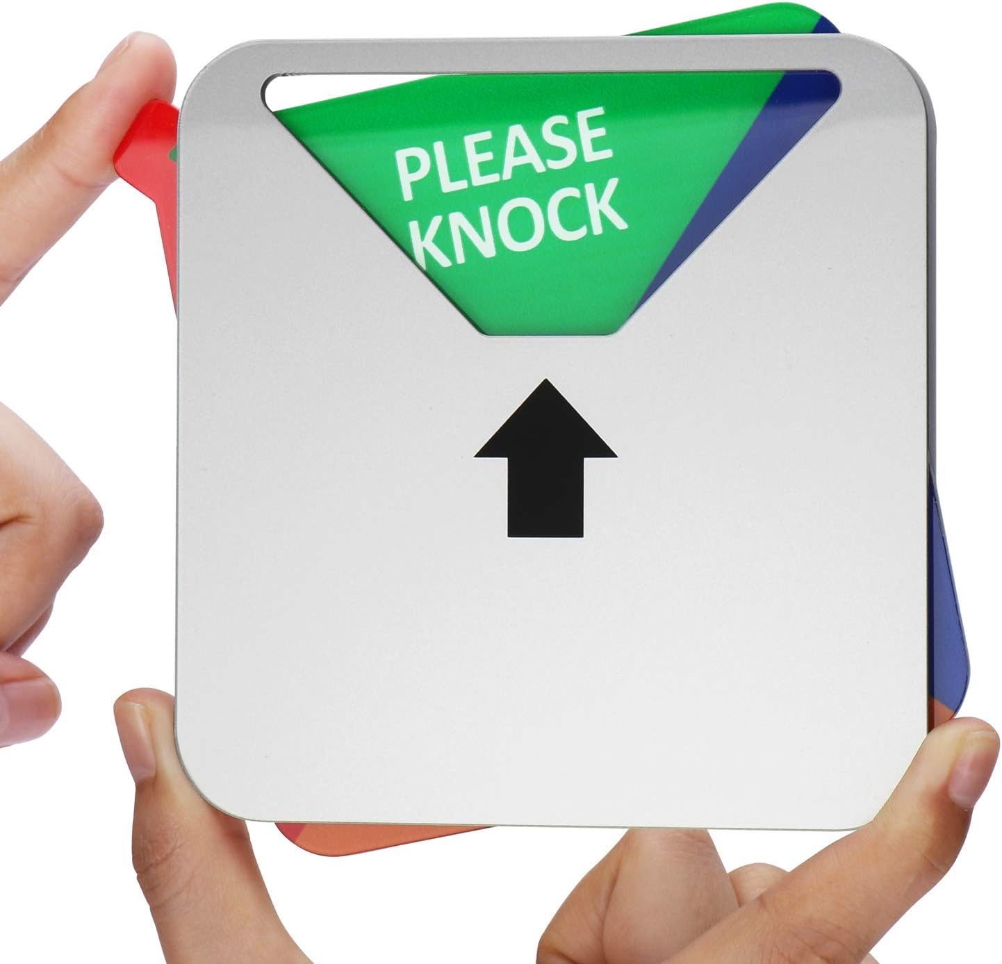 Kichwit Privacy Sign, Do Not Disturb Sign, Out of Office Sign, Please Knock Sign, in a Meeting Sign, Office Sign - Image 4