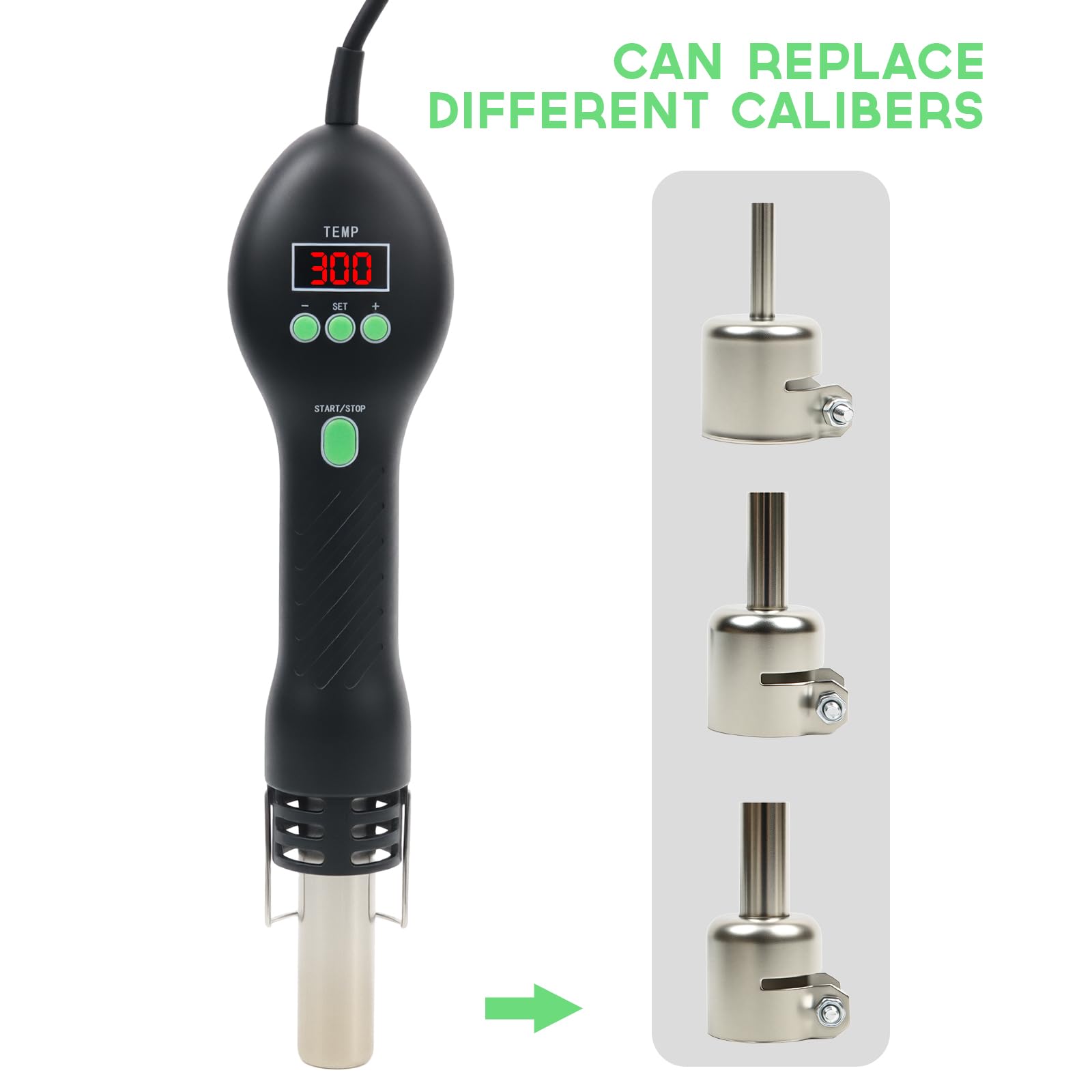 Hot Air Rework Station - 500°C SMD Gun -3 Hot Air Rework Station - 500°C SMD Gun -3