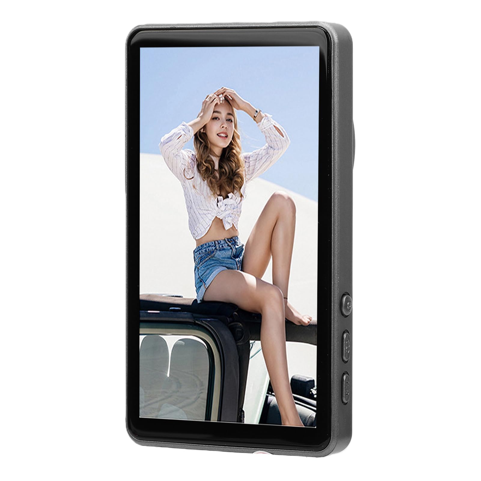 Generic Vlog Selfie Monitor Schermo Magnetico Rotazione di 180° per Telefono Display della Fotocamera Posteriore da 4,02 Pollici 4K 30fps per Vlogger e Creatori di Contenuti